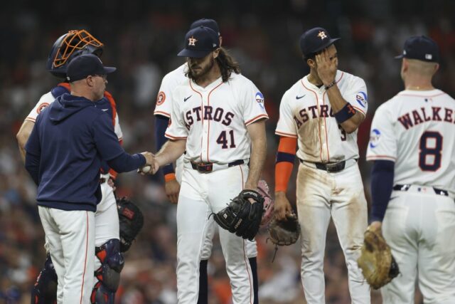 MLB: Los Angeles Angels v Houston Astros