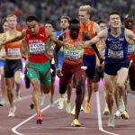 Jake Wightman bol vylepený na linku pre zlato Isaac Nader vo finále 1500 m