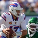 Náklady „Josh Allen„ krvácal “z nosa verzus trysky