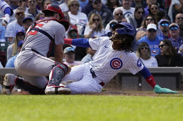 MLB: Washington Nationals v Chicagu Cubs