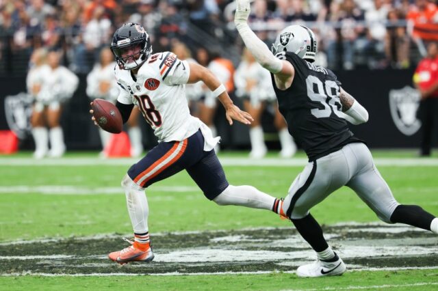 NFL: Chicago Bears v Las Vegas Raiders