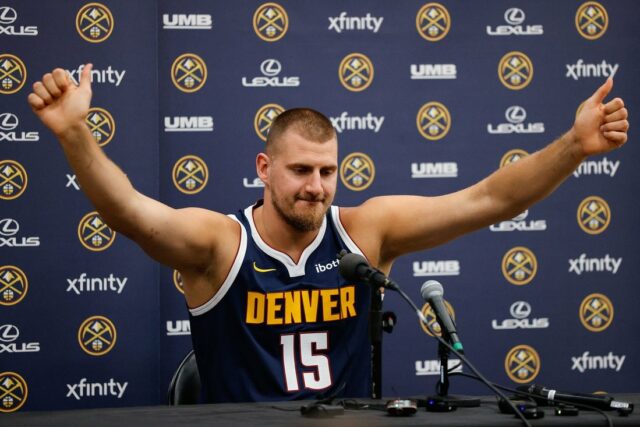 NBA: Denver Nuggets-Media Day