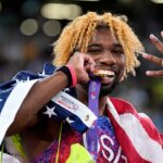 Noah Lyles Connections Usain Screw s 4. 200 miliónom víťazstiev Globe Champion Win
