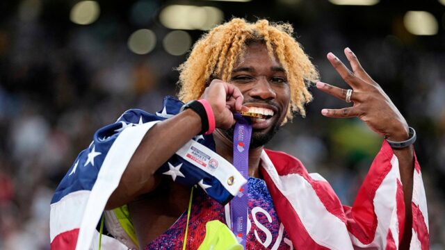 Noah Lyles Connections Usain Screw s 4. 200 miliónom víťazstiev Globe Champion Win 

