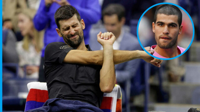 Novak Djokovic vysiela „žiadna biela vlajka“, ktorá radí aj napriek problémom so zdravím a kondíciou vopred vopred Carlos Alcaraz 

