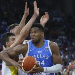 Giannis antetokounmpo zelený eurobasket