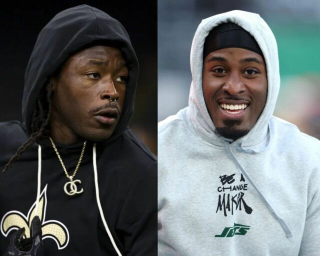 Breece Hall v Pittsburgh Steelers proti New York Jets - NFL 2025 - Zdroj: Getty