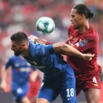 Olivier Giroud nazýva kapitán Liverpool Virgil van Dijk za „najťažšieho ochrancu“, s ktorým sa kedy predtým zaoberal
