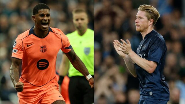 Organizácia Champions 2025-26: Rôzne tony peňazí pre Rashford a De Bruyne na GOON do anglického nečistoty 

