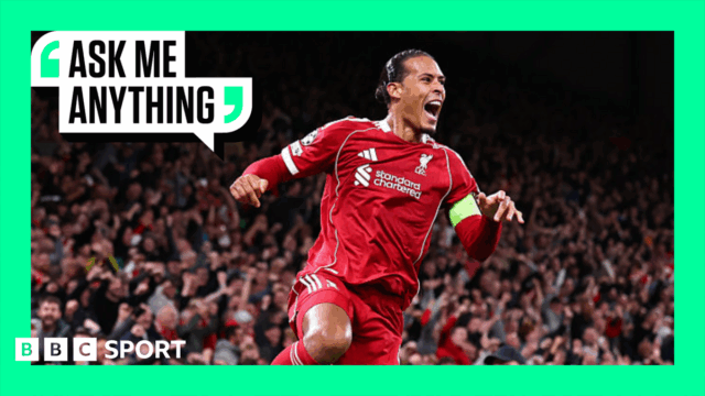 Virgil van Dijk celebrates
