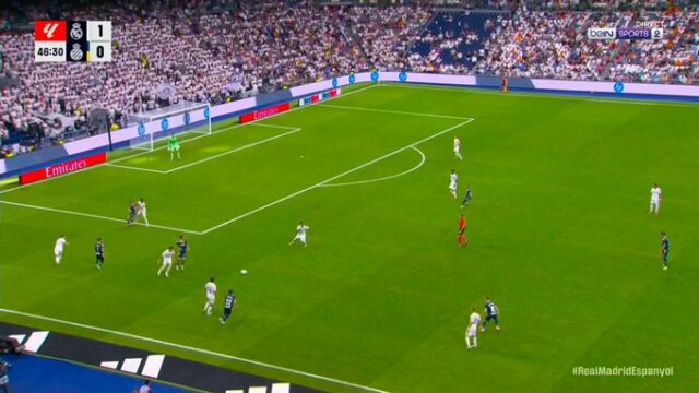 Originálne madridové duálne vedenie nad espanyolom ako hodnotenia Kylian Mbappe 

