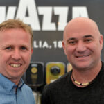 Na obrázku: Andre Agassi, s ktorým sa uskutoční rozhovory