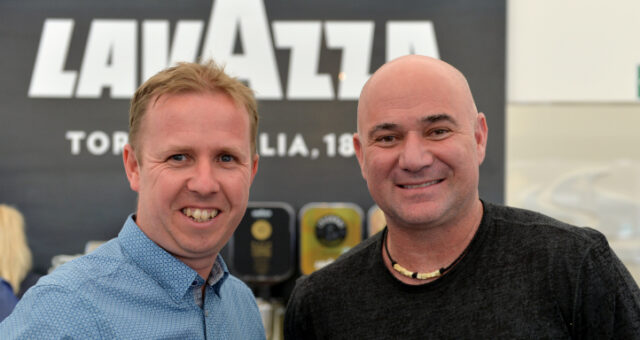Na obrázku: Andre Agassi, s ktorým sa uskutoční rozhovory