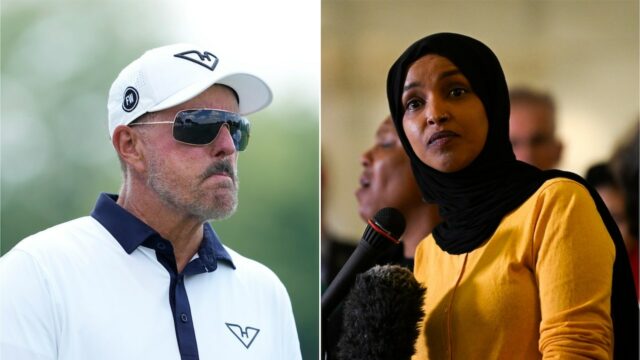 Phil Mickelson klope rep. Ihan Omar na jej poznámky Charlie Kirk 

