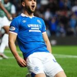 Raskin hučí s potešením po vystrelení Rangers do vedenia proti Hibs