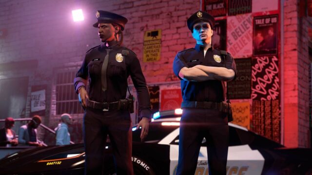 Letný outfit dôstojníka LSPD, ako sa zdá v hre (obrázok cez Rockstar Games)