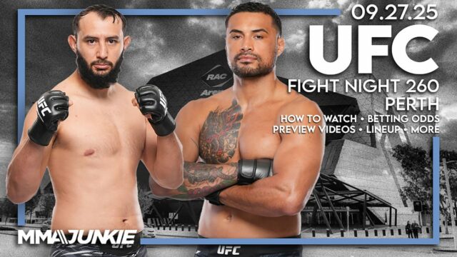 Presne ako vidieť Dominick Reyes vs. Carlos Ulberg v Austrálii 

