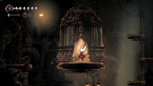 Frey's Shop in Hollow Knight Silkong (obrázok cez tím Cherry // YouTube/@zafrostpet)