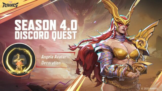 Marvel Rivals Season 4 Discord Quest in the Darčekový inventár (obrázok cez Discord)