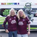Jim a Billy Harris, ktorí vybudovali hlavnú firmu na prenájom automobilov, sú hrdými sponzormi Linlithgow Rose