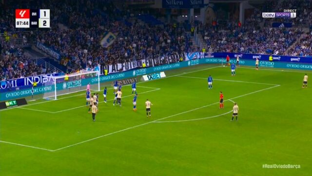 ROZVOJA RONALD ARAUJO pre Barcelona verzus Real Oviedo 

