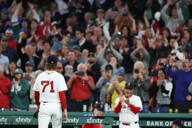 MLB: Atletika v Boston Red Sox