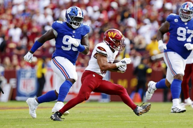 NFL: New York Giants vo veliteľoch Washingtonu