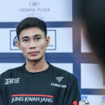 Rhenz Abando sa stretol so svojím tímom kórejskej basketbalovej ligy, Anyang JKJ Red Boosters. KBL