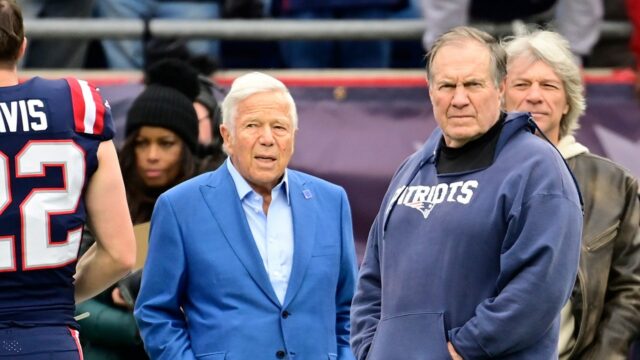 Robert Kraft túži výdavky Belichick Socha „vhodné spolu“ Toma Bradyho 

