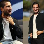 Carlos Alcaraz a Roger Federer na Laver Cup 2024 - Deň 1 - Zdroj: Getty