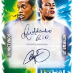 Ronaldinho a Neymar Jr Suit Card, aby sa skončili cenným grálom pre nadšencov spolu s lamine Yamal