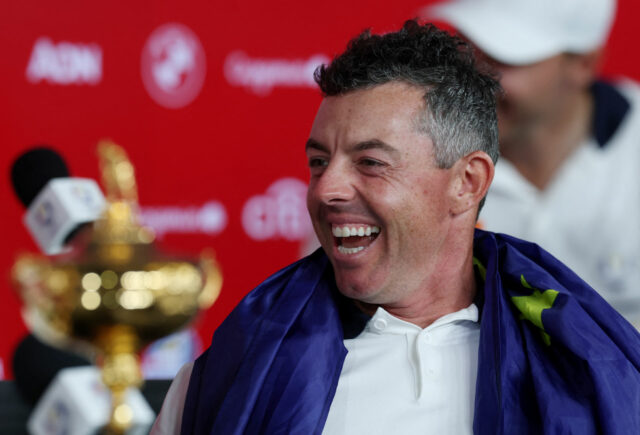 Rory McIlroy Pens Efektívne 4-slovné posolstvo po efektívnej ochrane hrnčeka Ryder 

