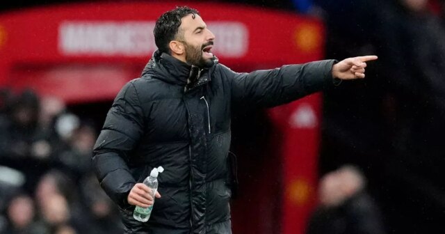 Ruben Amorim's Stres Installs, ako Bundesliga manažér uvádza, že si želá prácu utd 

