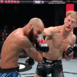 Sam Patterson volá Neila Magny po rýchlom povrchu