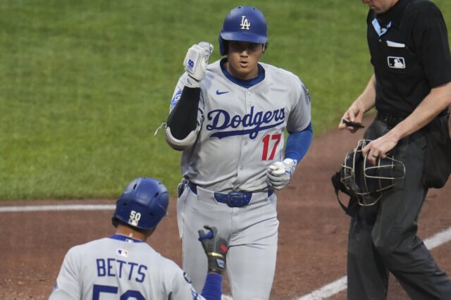 SHOHEI OHTani HITS 100. HOME RUN LA DODGERS MLB