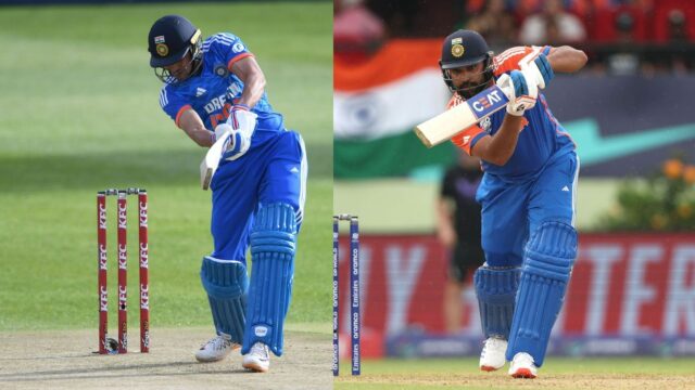 Shubman Gill vs Rohit Sharma 

