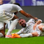 Skutočný kapitán Madridu Dani Carvajal odsunutý s poranením teľacích kostí