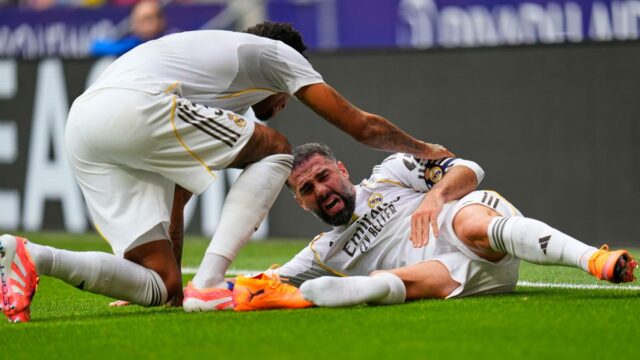 Skutočný kapitán Madridu Dani Carvajal odsunutý s poranením teľacích kostí 

