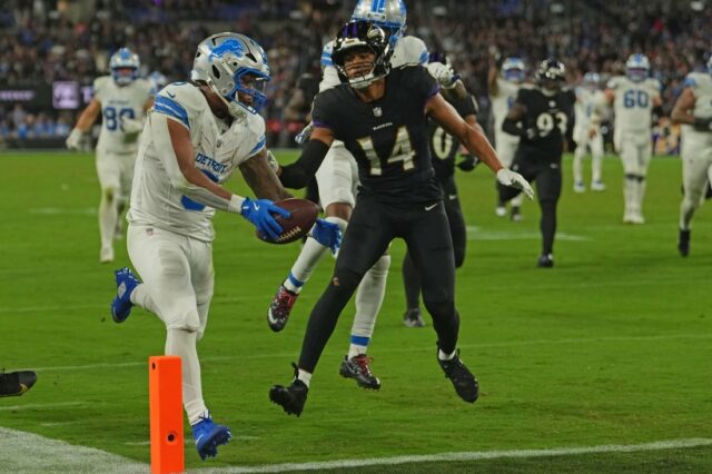 NFL: Detroit Lions v Baltimore Ravens