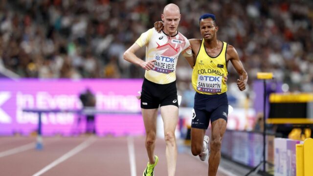 Steeplechaser Tim van de Velde prestane pomáhať znepokojujúcim povlakom 

