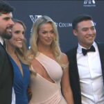 Anthony Volpe bol v pondelok večer spozorovaný spolu s Elle Jowett na charitatívnom gala