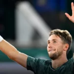 Tennis star Casper Ruud shares exciting baby news with fiancée Maria Galligani image