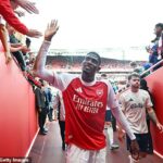 Cristhian Mosquera zazvonil na svoj prvý štart pre Arsenal, v sobotnom víťazstve 3-0 nad Nottinghamským lesom
