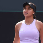 To je Nana Leme da Silva? 15-ročný je počiatočný hráč, ktorý sa narodil v roku 2010, aby vyhral Suit WTA