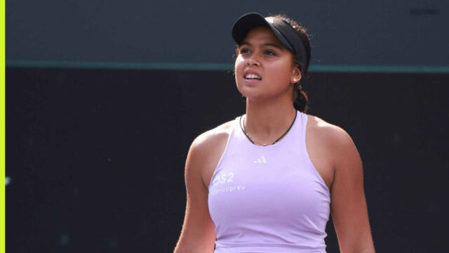To je Nana Leme da Silva? 15-ročný je počiatočný hráč, ktorý sa narodil v roku 2010, aby vyhral Suit WTA 

