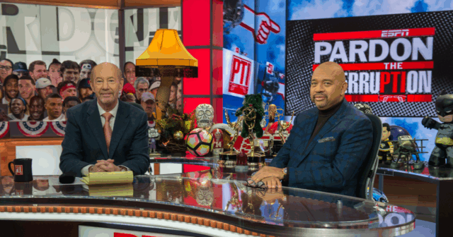 Tony Kornheiser, Michael Wilbon atrament 'PTI' Spravovať ESPN 

