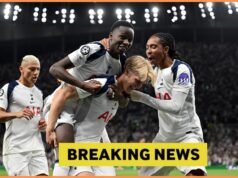 Tottenham a Aston Villa chcú získať Nathana De Cata Lucas Bergvall v akcii pre Tottenham