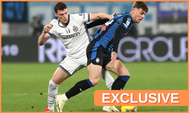 Benjamin Pavard v akcii pre Inter proti PSG vo finále Ligy majstrov