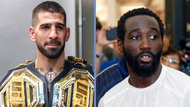 UFC Champ Ilia Topuria berie účel v boxerskej celebrite Terence Crawford 

