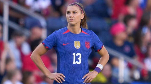 Umiestnenie najlepších minút z profesie Alexa Morgana USWnt 

